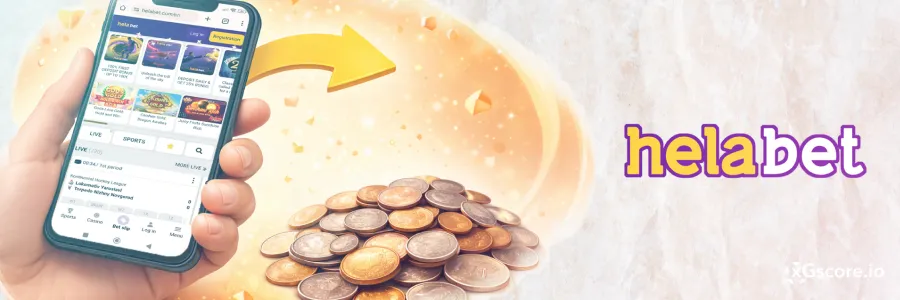 Betting company Helabet. Cash out without stress.